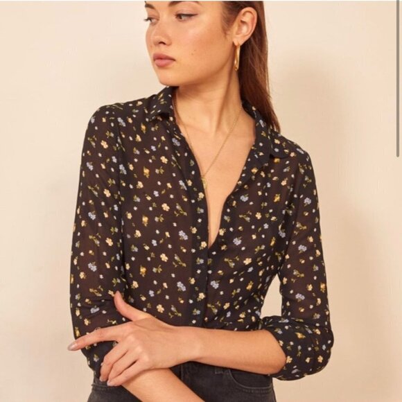 Reformation Violet Top I Size XS - Picture 2 of 8